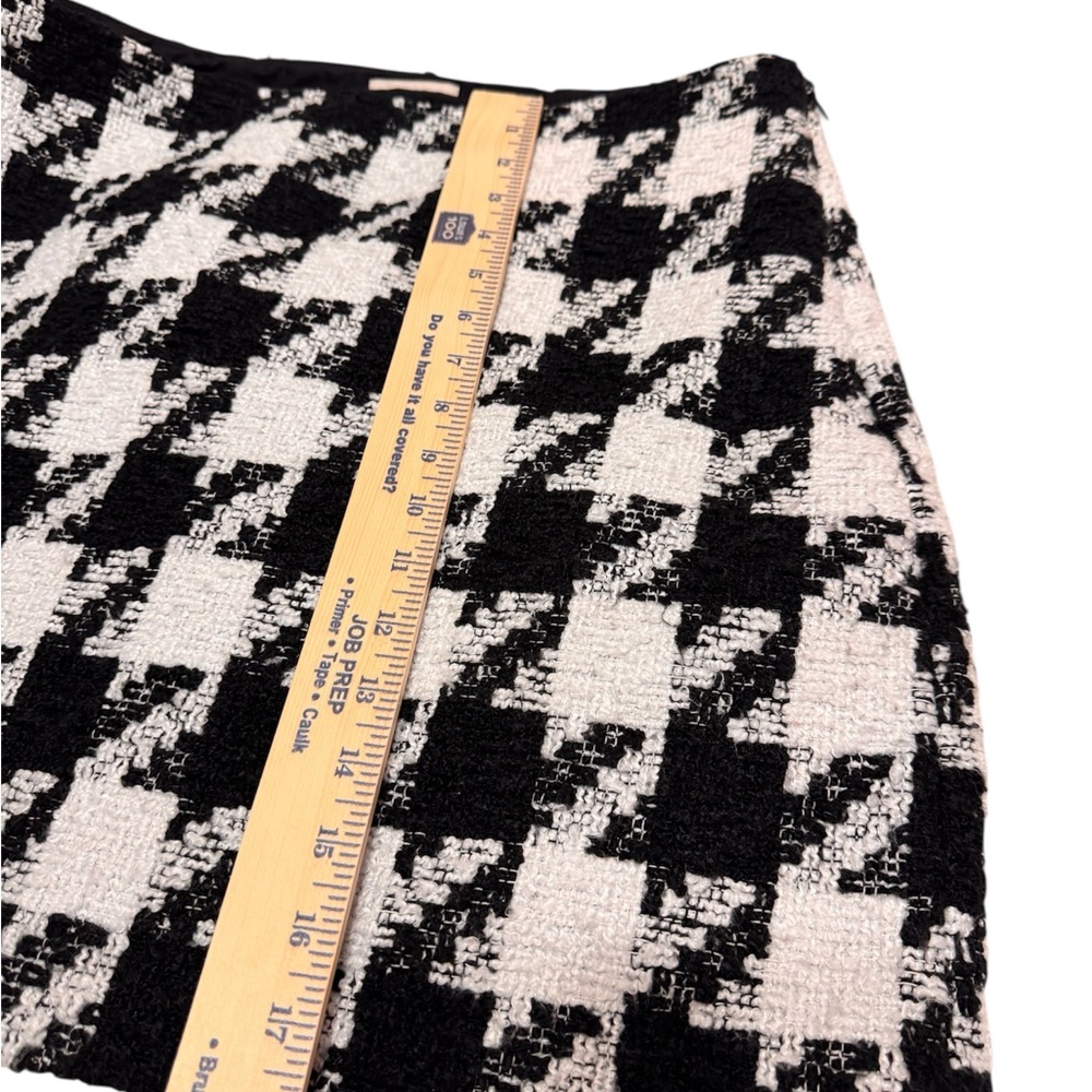LOFT Womens Black White Houndstooth Mini Skirt Size 12 Lined
Workwear - Picture 4 of 5